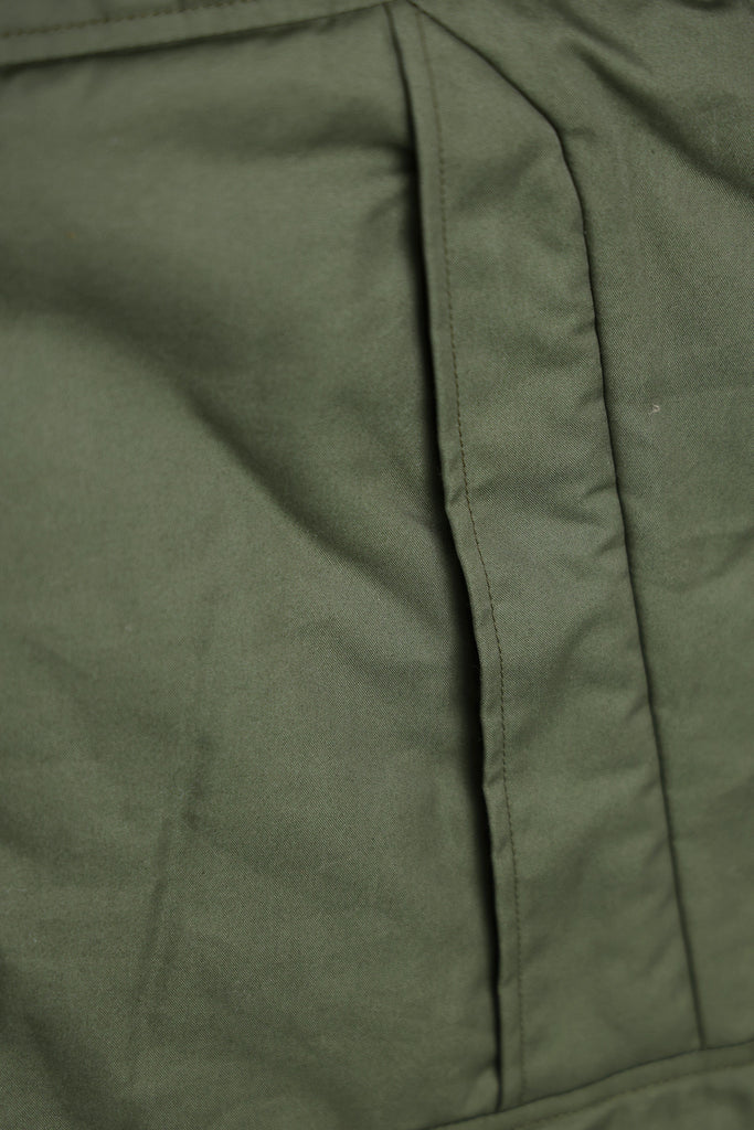 orSlow - Cotton x Nylon Padded Vest - Army Green - Canoe Club