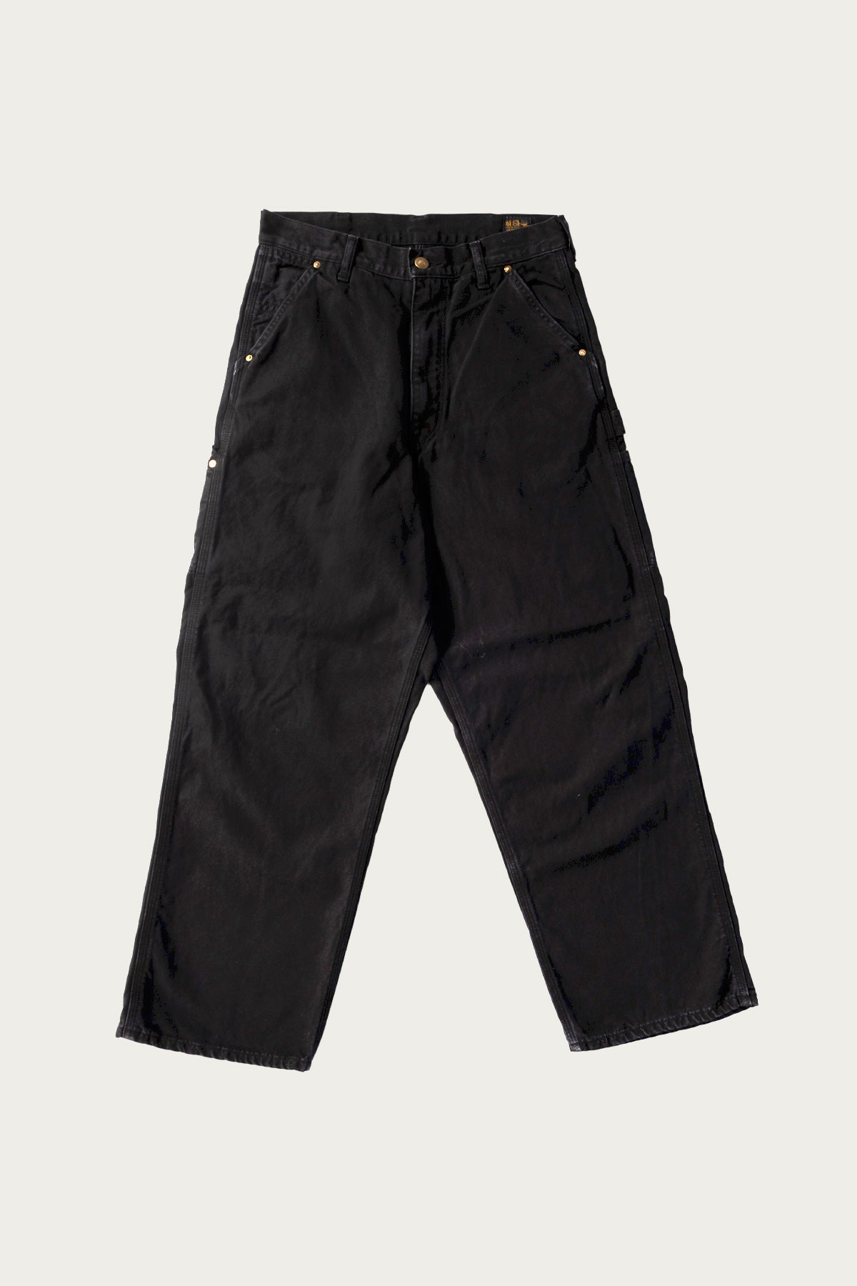 orSlow DAD’S FIT OXFORD PAINTER PANTS 2 OrSlow Dad's Fit Oxford Painter Pants | Black | Canoe Club