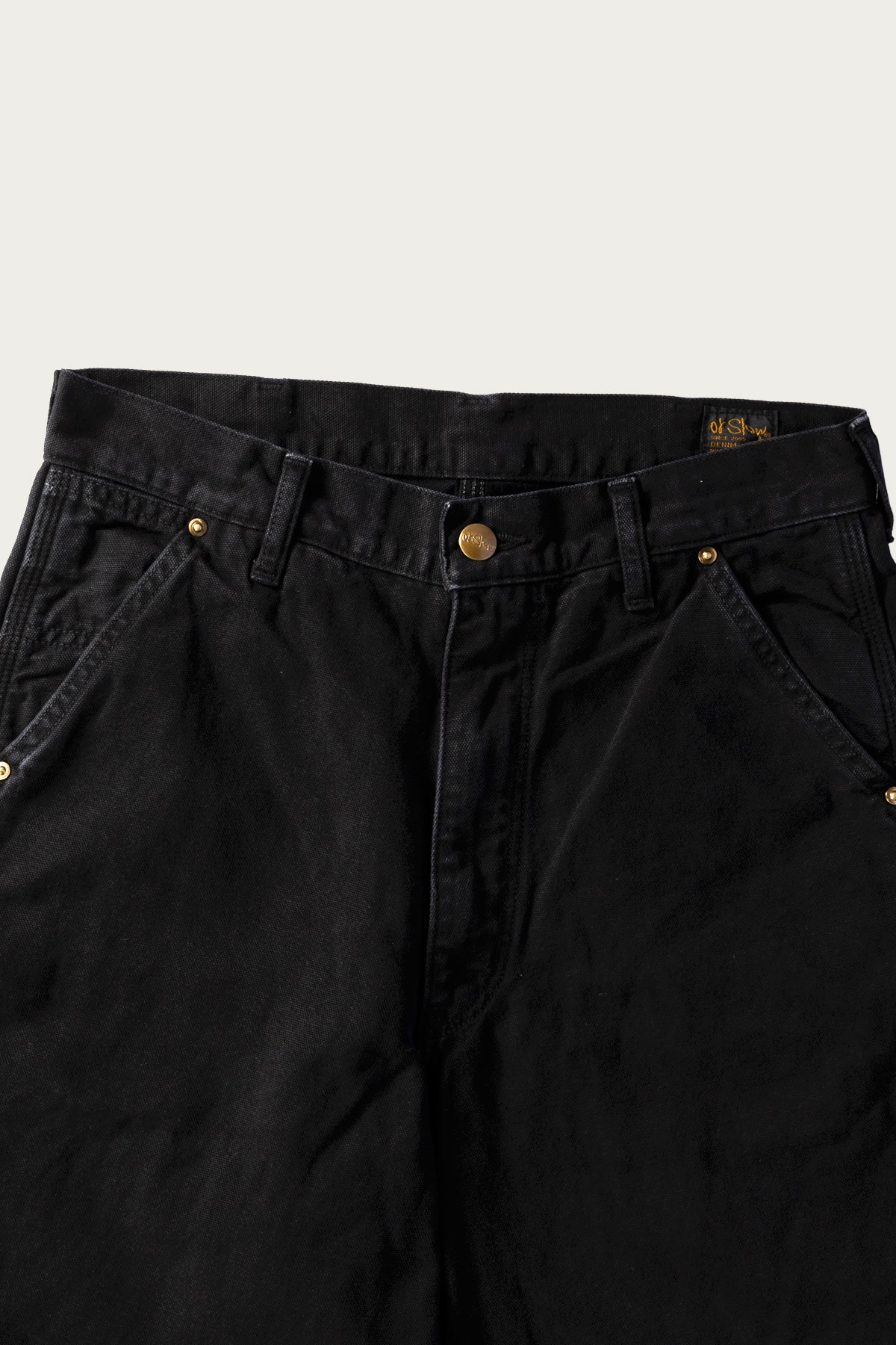 orSlow DAD’S FIT OXFORD PAINTER PANTS 2 OrSlow Dad's Fit Oxford Painter Pants | Yellow | Canoe Club