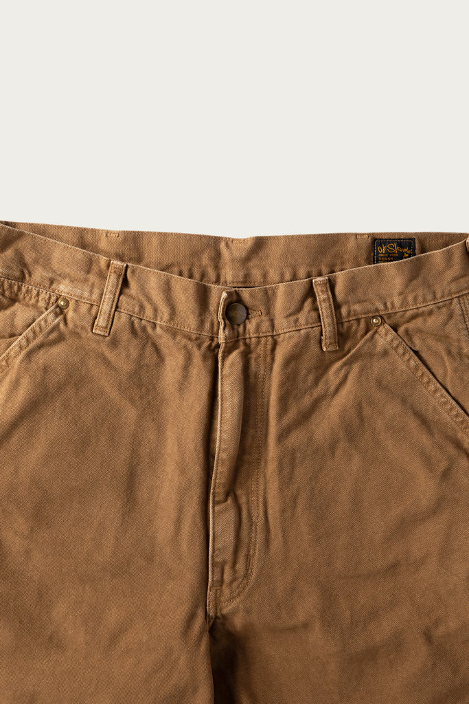 orSlow - Dad's Fit Oxford Painter Pants - Brown - Canoe Club