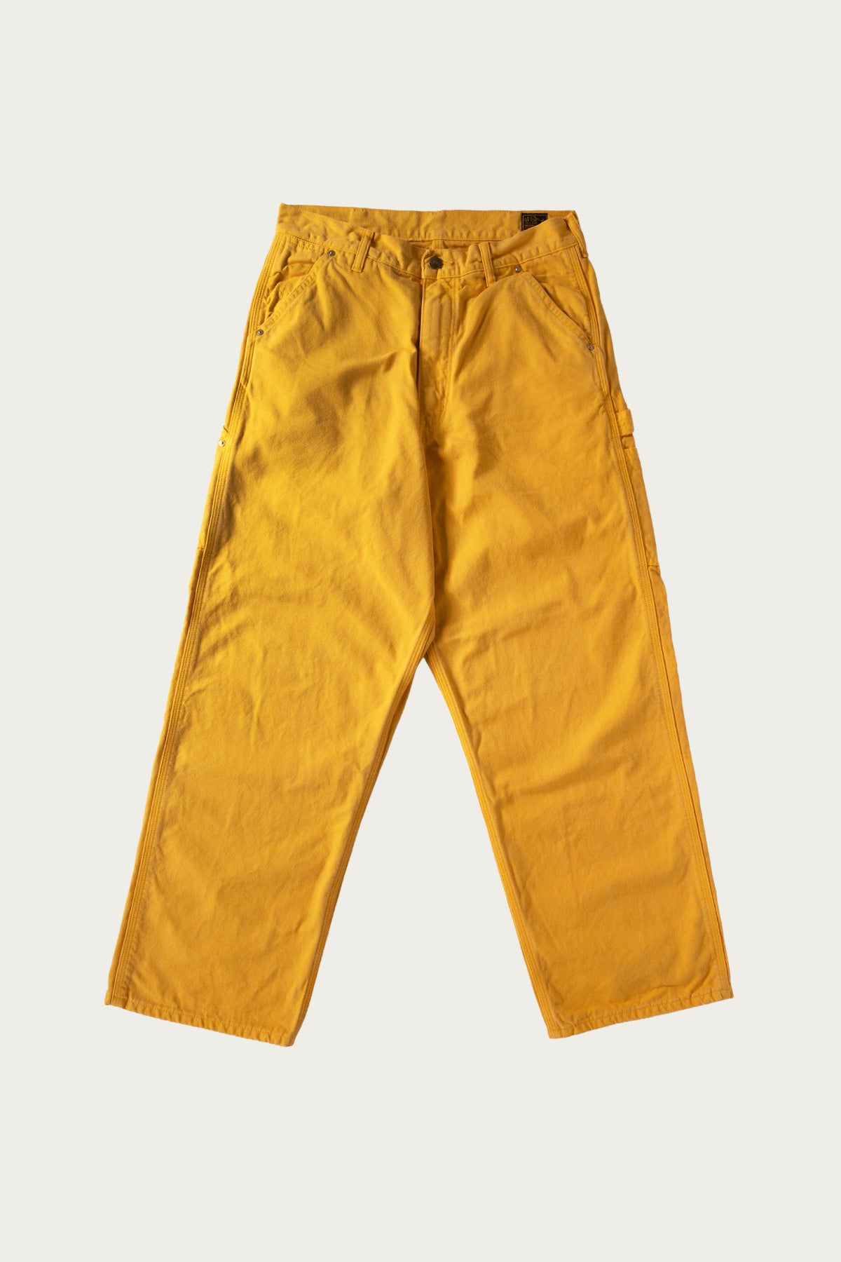 orSlow DAD’S FIT OXFORD PAINTER PANTS 2 OrSlow Dad's Fit Oxford Painter Pants | Yellow | Canoe Club