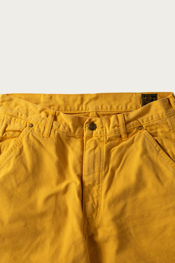 orSlow - Dad's Fit Oxford Painter Pants - Yellow - Canoe Club