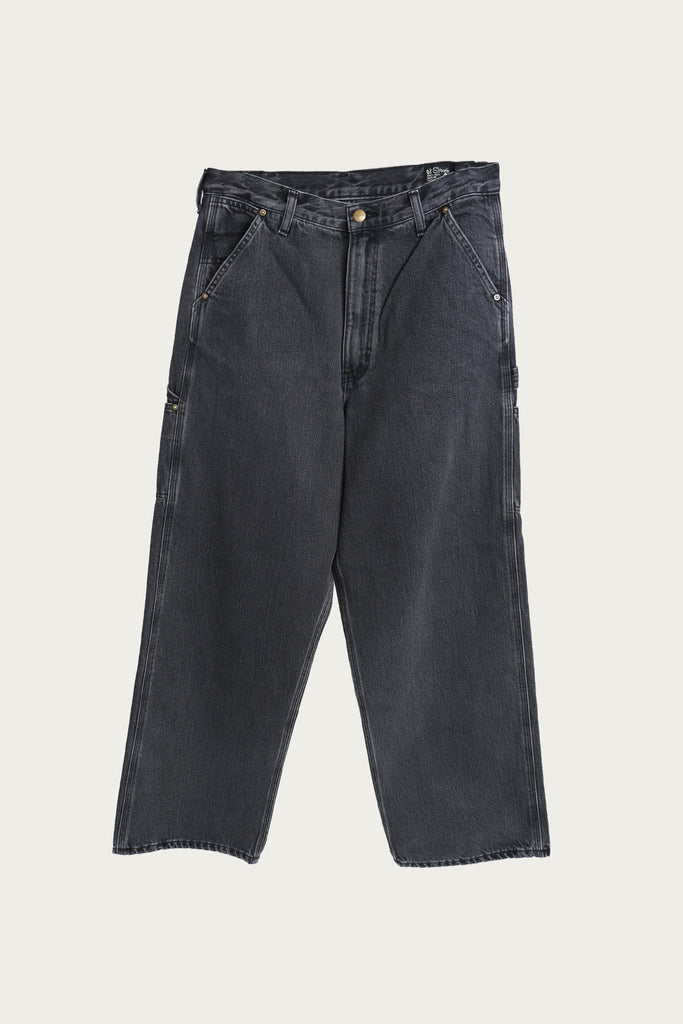 orSlow - Dad's Fit Painter Pants - Black Denim Stone - Canoe Club