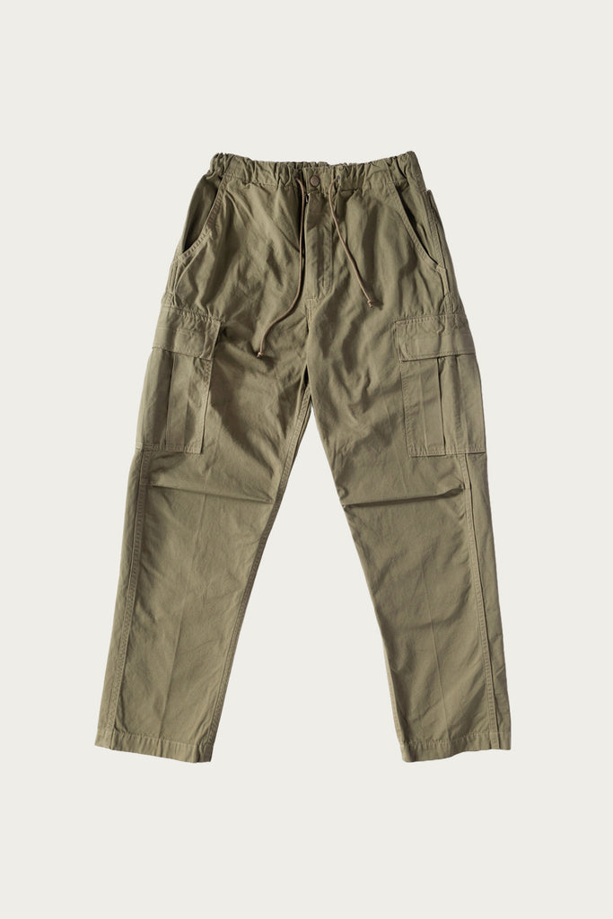 orSlow - Easy Cargo Pants - Army Green - Canoe Club