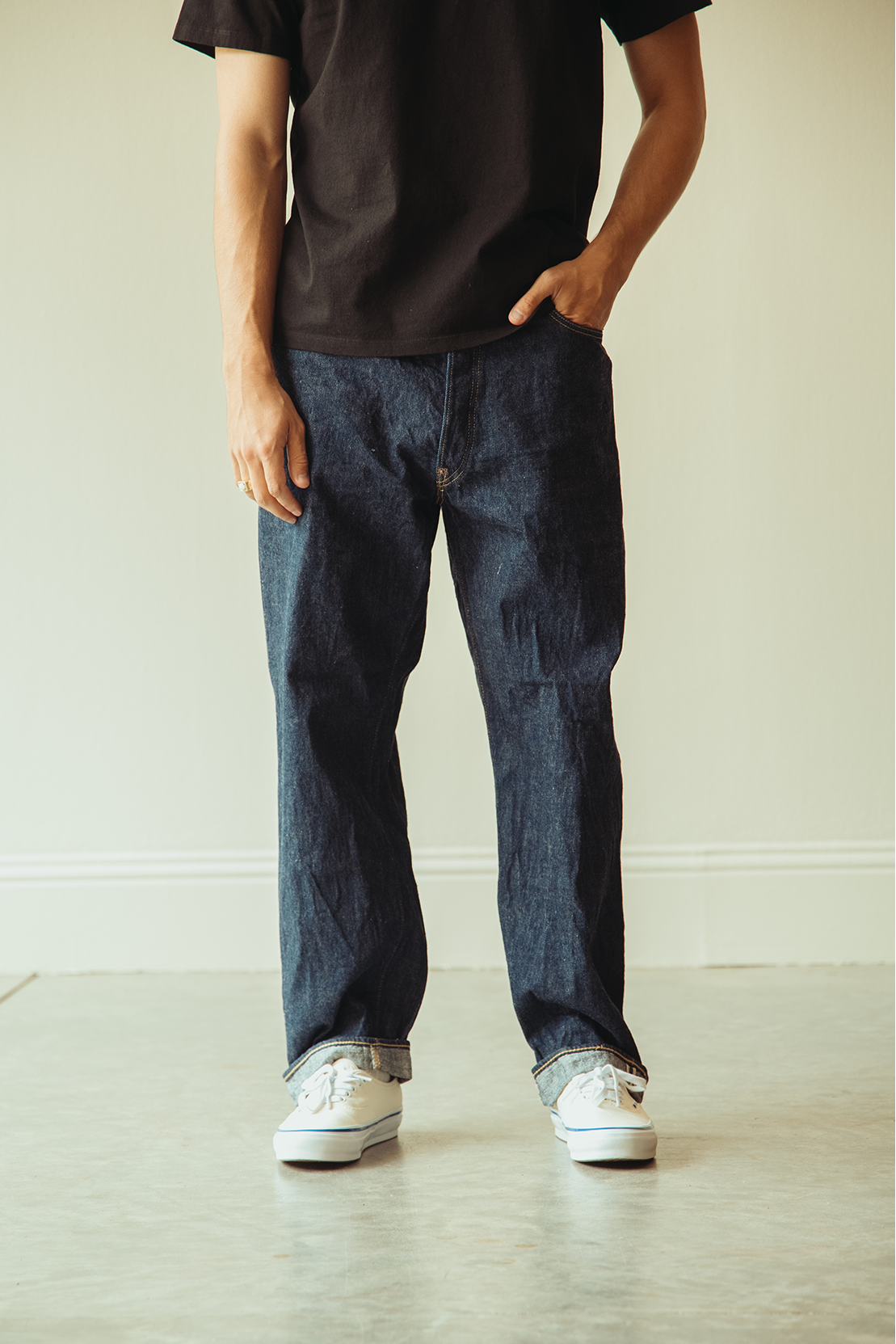 orSlow - Grand Dad's Fit Denim Pants - One Wash - Canoe Club