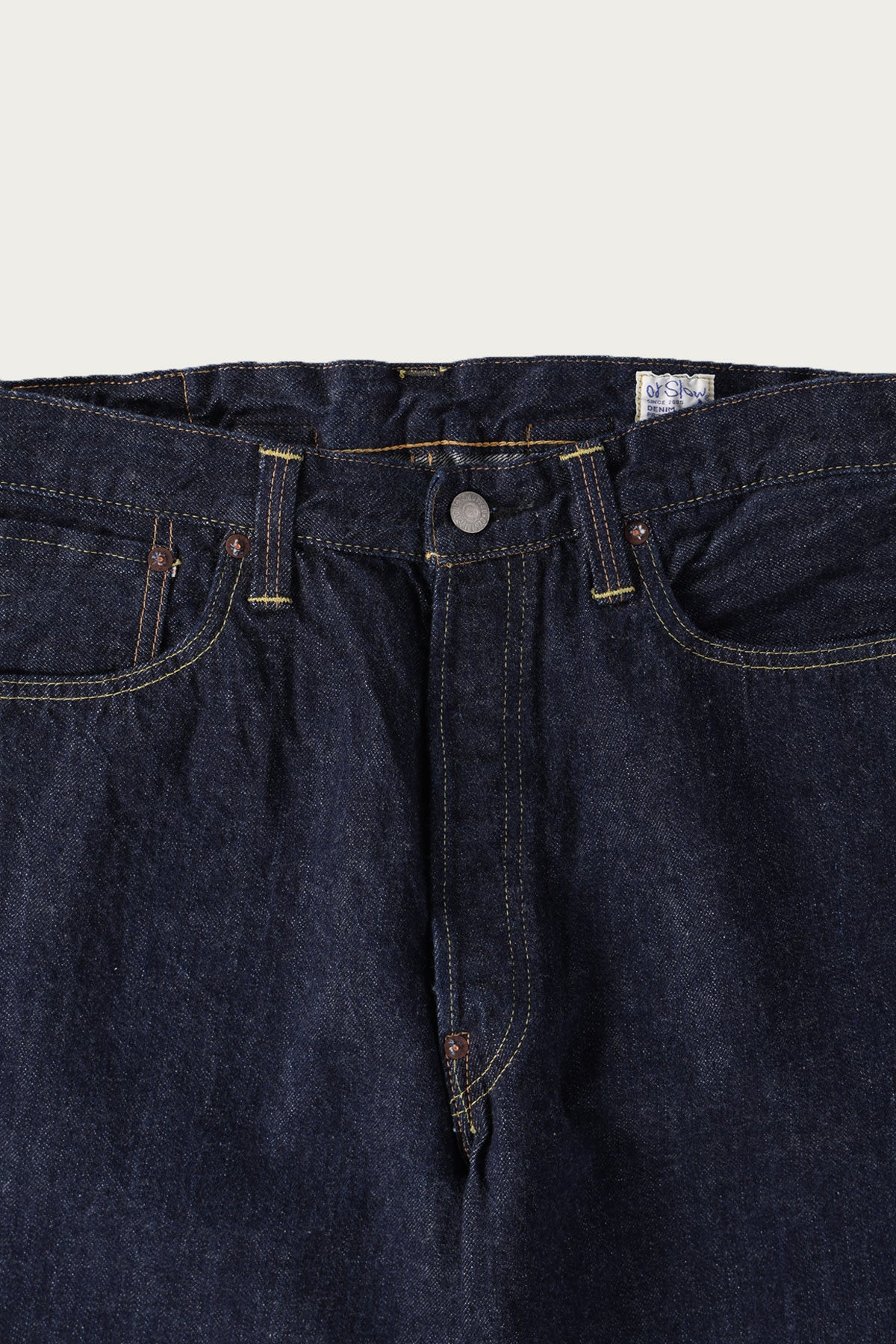 orSlow - Grand Dad's Fit Denim Pants - One Wash - Canoe Club