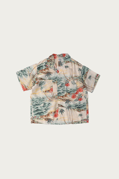 orslow HAWAIIAN SHIRT OrSlow Hawaiian Shirt | Ecru | Canoe Club