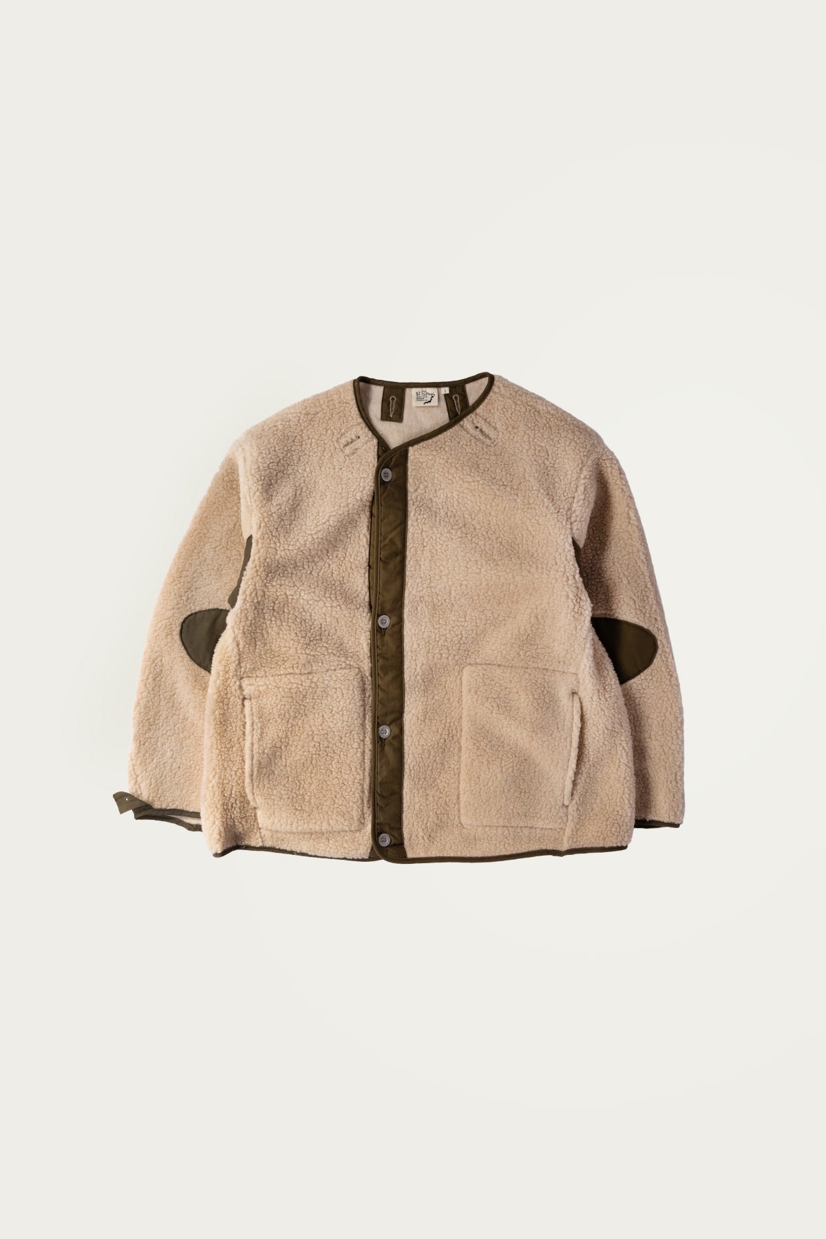 orSlow - M-65 Fish Tail Coat Liner - Beige - Canoe Club