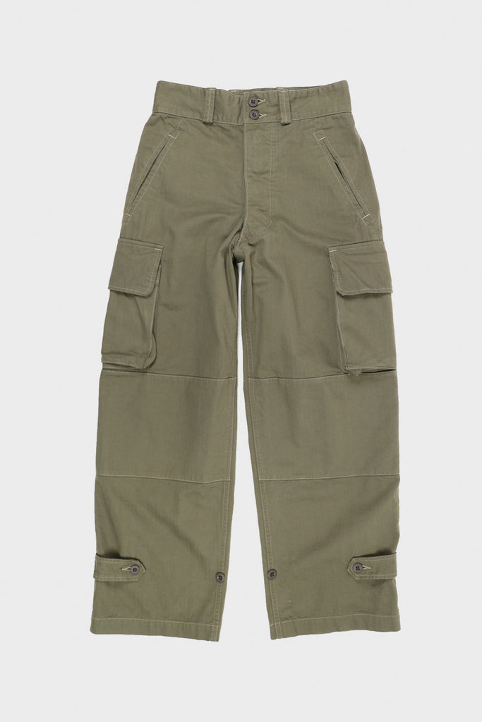 orSlow - M-47 French Army Cargo Pants - Army Green - Canoe Club