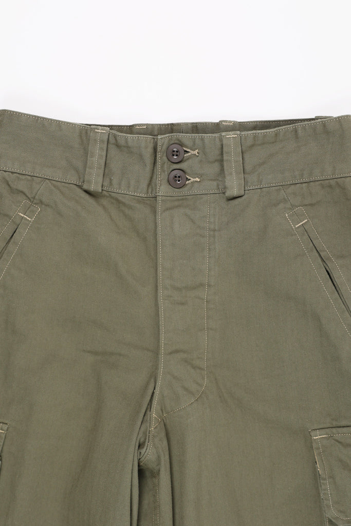 orSlow - M-47 French Army Cargo Pants - Army Green - Canoe Club