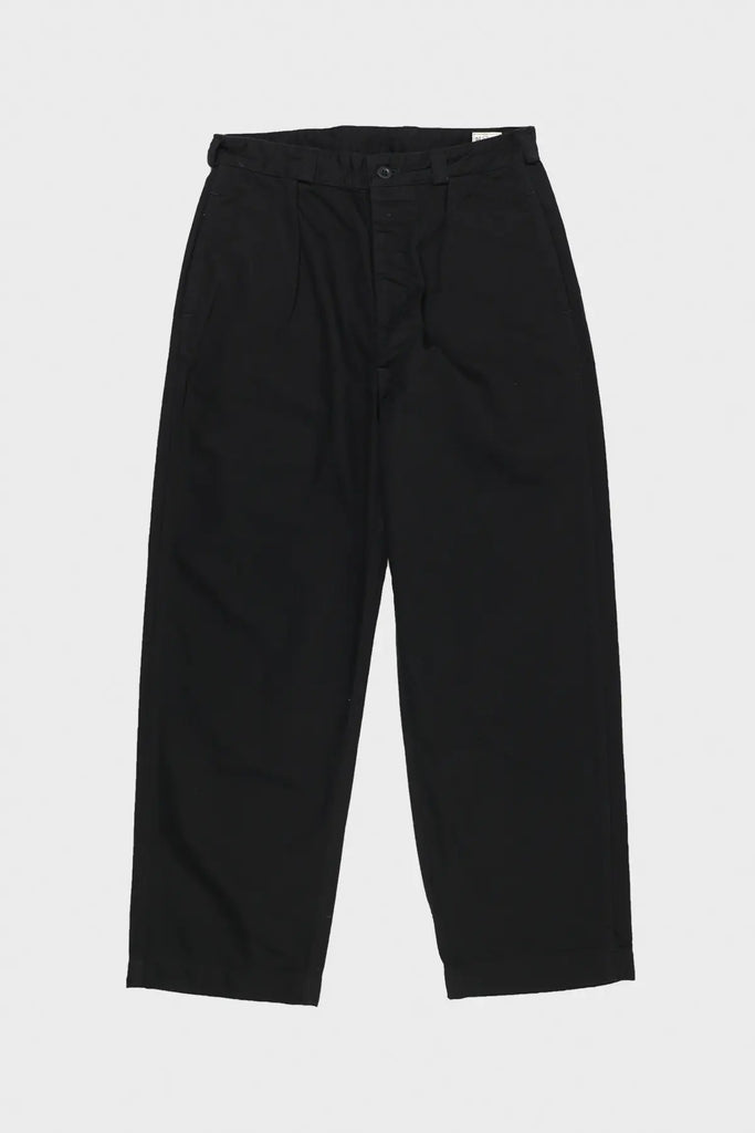 orSlow - M-52 French Army Trouser - Black - Canoe Club
