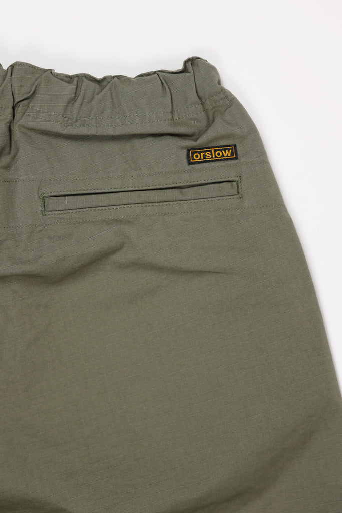 orSlow - New Yorker Shorts - Army Green - Canoe Club