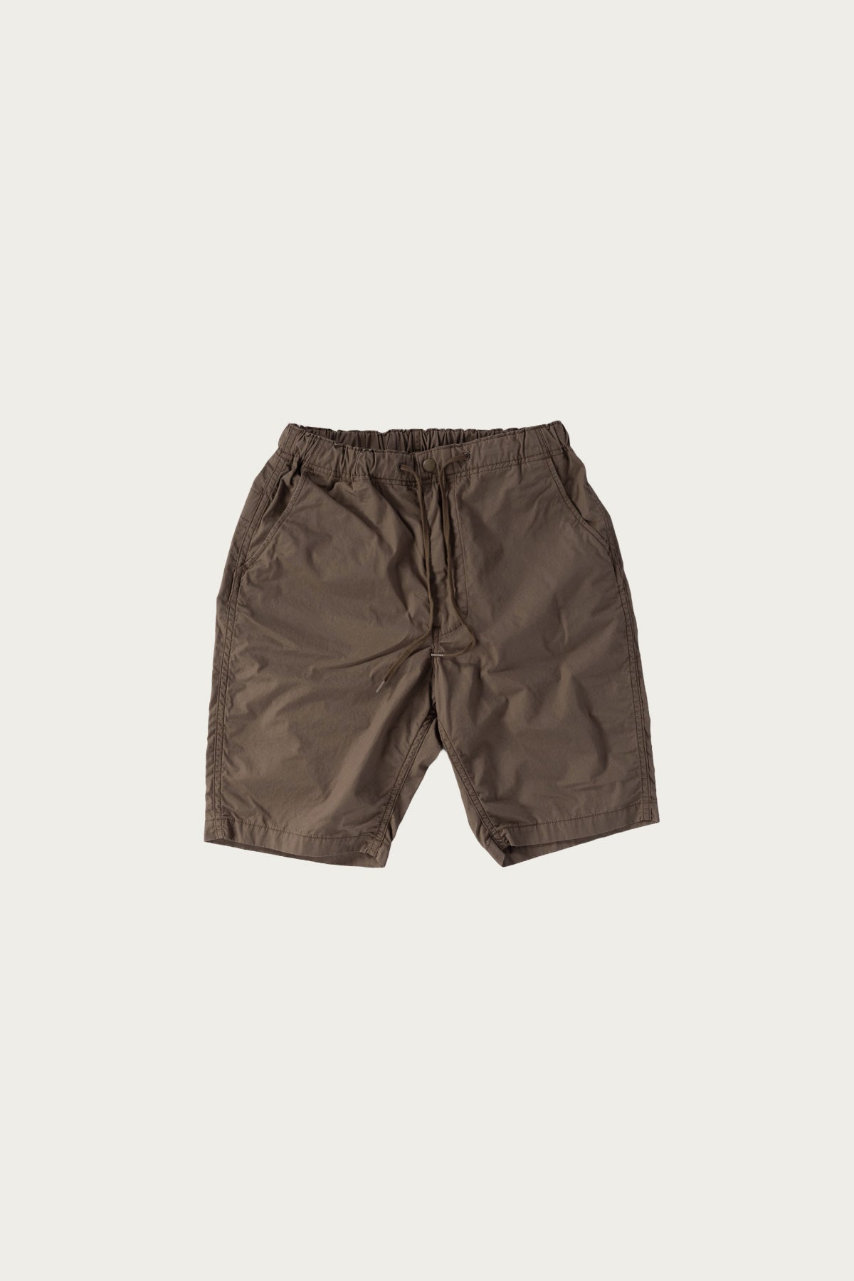 orSlow - New Yorker Shorts Typewriter Cloth - Greige - Canoe Club