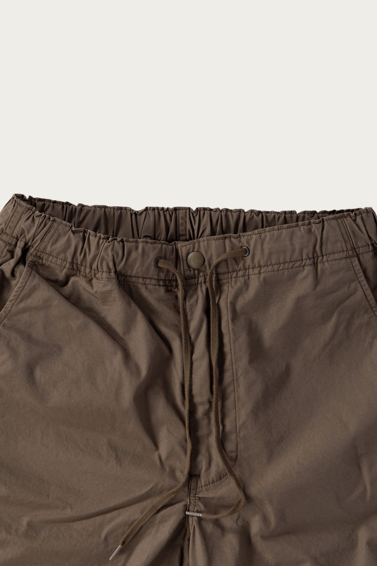 orSlow - New Yorker Shorts Typewriter Cloth - Greige - Canoe Club