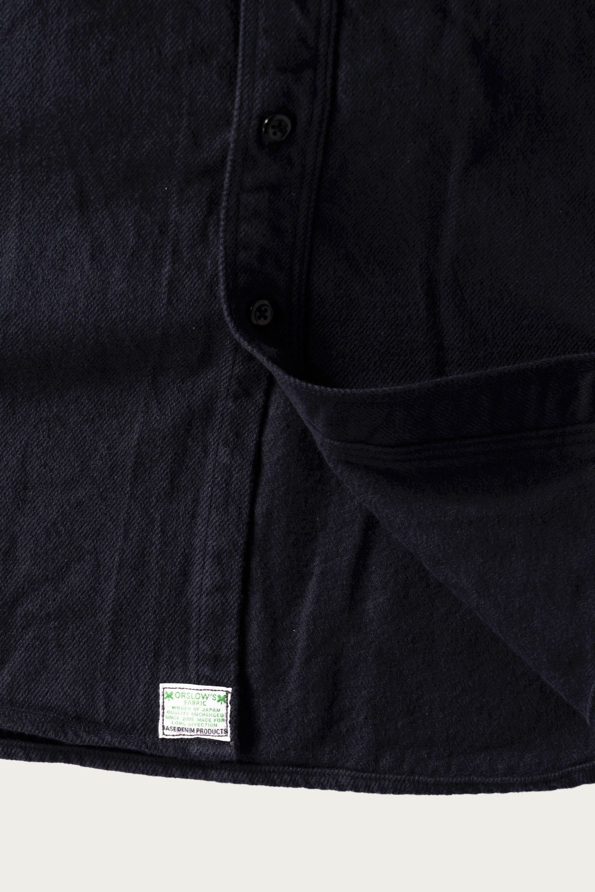 orSlow - Organic Cotton Relax Fit Flannel Shirt - Navy - Canoe Club