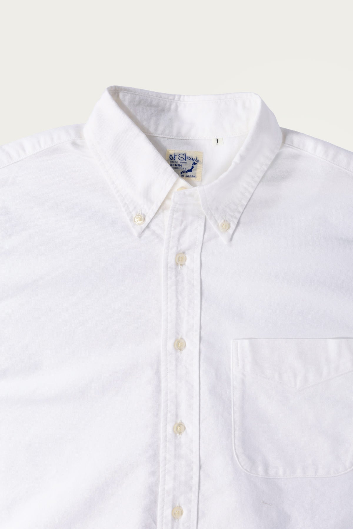 orSlow - Oxford Standard Buttondown Shirt - White - Canoe Club