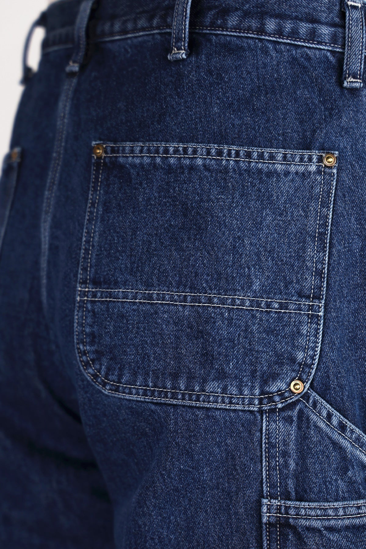 OrSlow Relax Fit Denim Painter Pants Month Wash Canoe Club