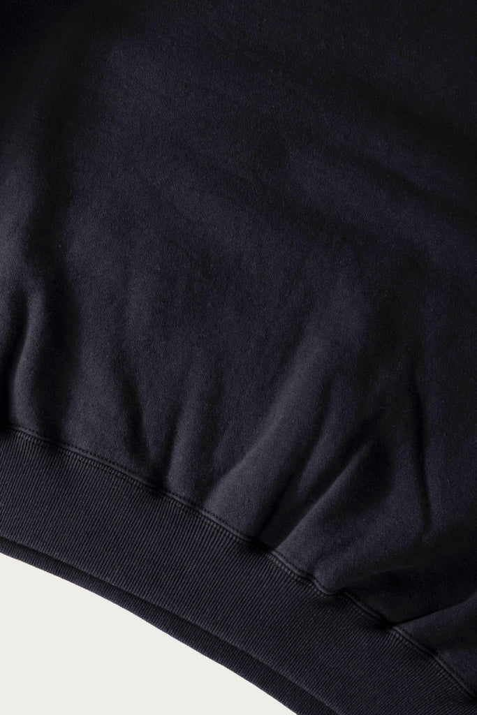 orSlow - Relax Fit Densely Knit Sweat Shirt - Dark Navy - Canoe Club