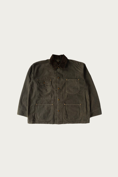 OrSlow Relax Fit Oxford Coverall | Army Green | Canoe Club