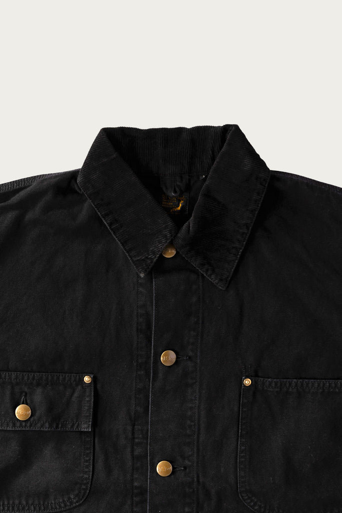 orSlow - Relax Fit Oxford Coverall - Black - Canoe Club