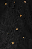 orSlow - Relax Fit Oxford Coverall - Black - Canoe Club