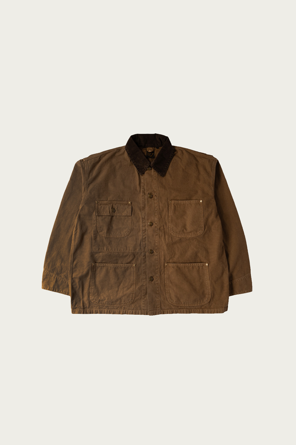 orSlow - Relaxed Fit Oxford Coverall - Brown - Canoe Club