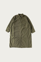 orSlow - Reverse Sateen Simple Work Coat Vintage Washed - Dark Olive - Canoe Club