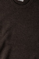orSlow - Simple Crew Neck Sweater Crafted in Japan - Brown - Canoe Club