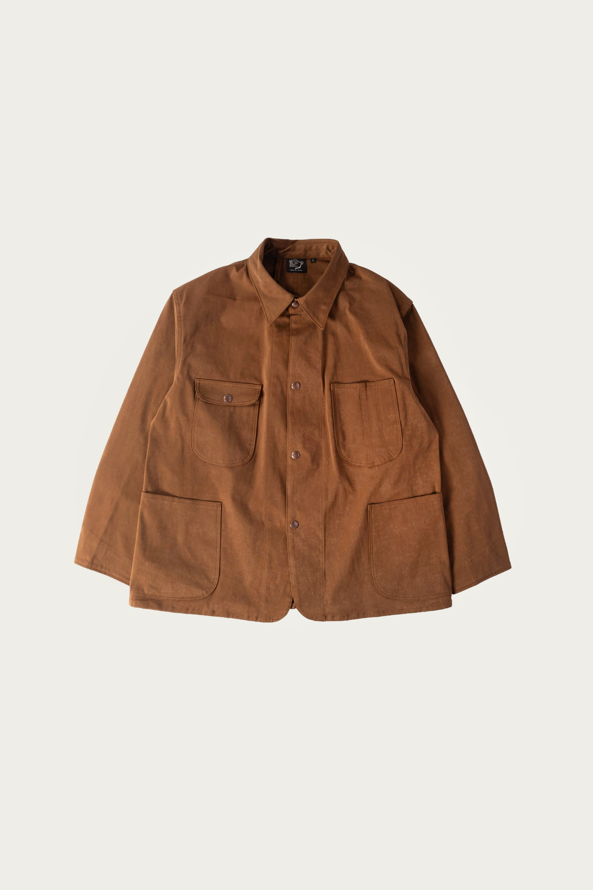orSlow - Suede Touch Classic Coverall - Brown - Canoe Club