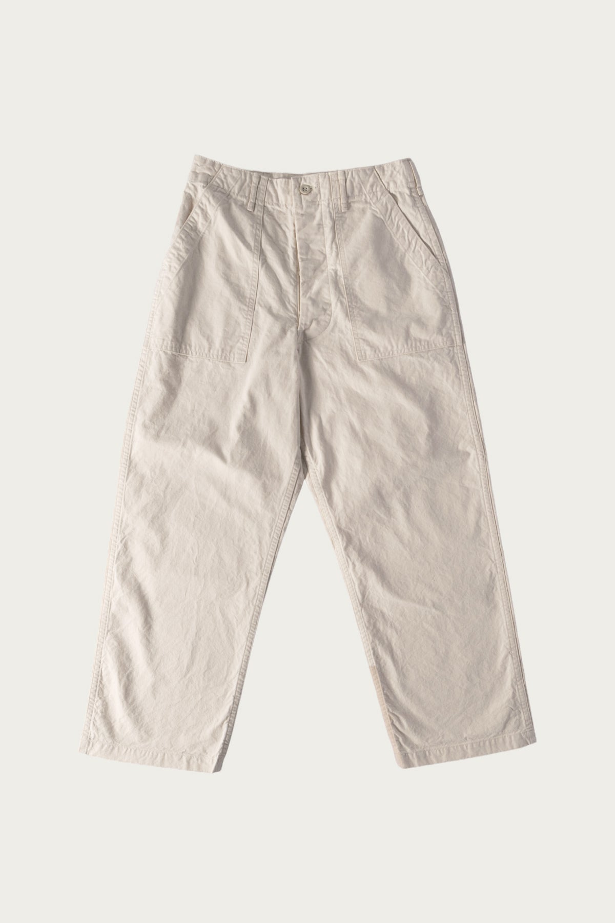 orSlow - Summer Fatigue Pants - Ecru - Canoe Club