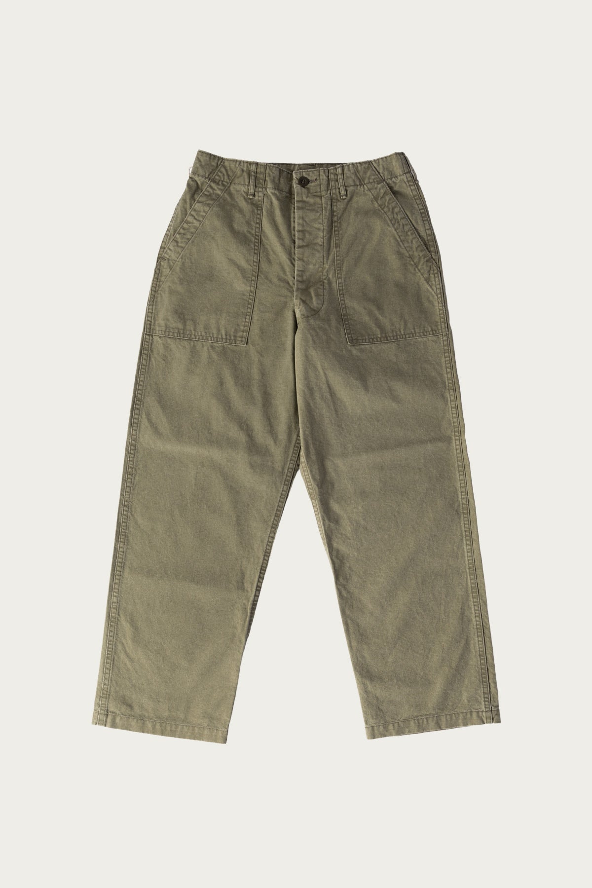 OrSlow Summer Fatigue Pants | Green | Canoe Club