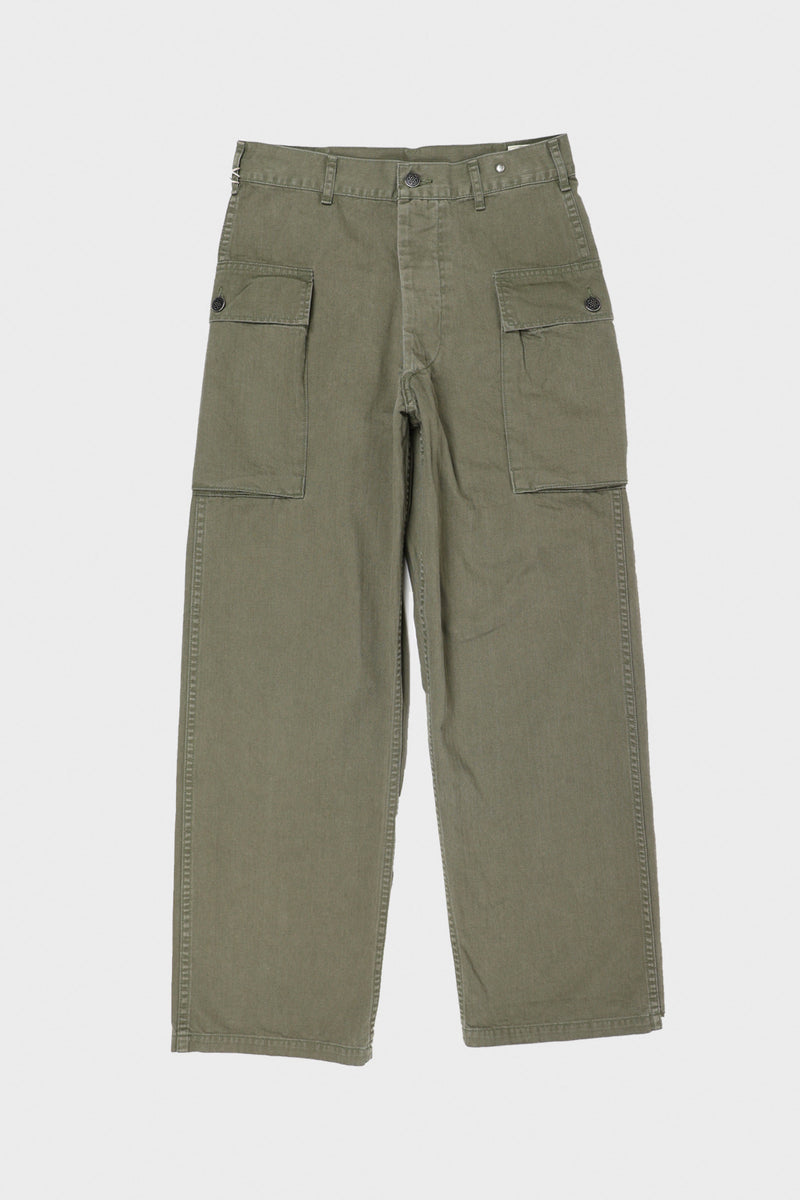 OrSlow US Army 2 Pocket Cargo Pants | Green | Canoe Club