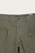 orSlow - US Army 2 Pocket Cargo Pants - Green - Canoe Club