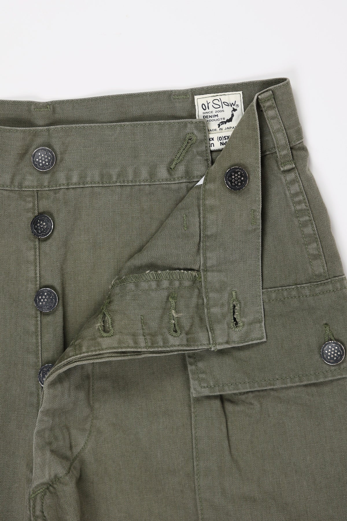 OrSlow US Army 2 Pocket Cargo Pants, Green