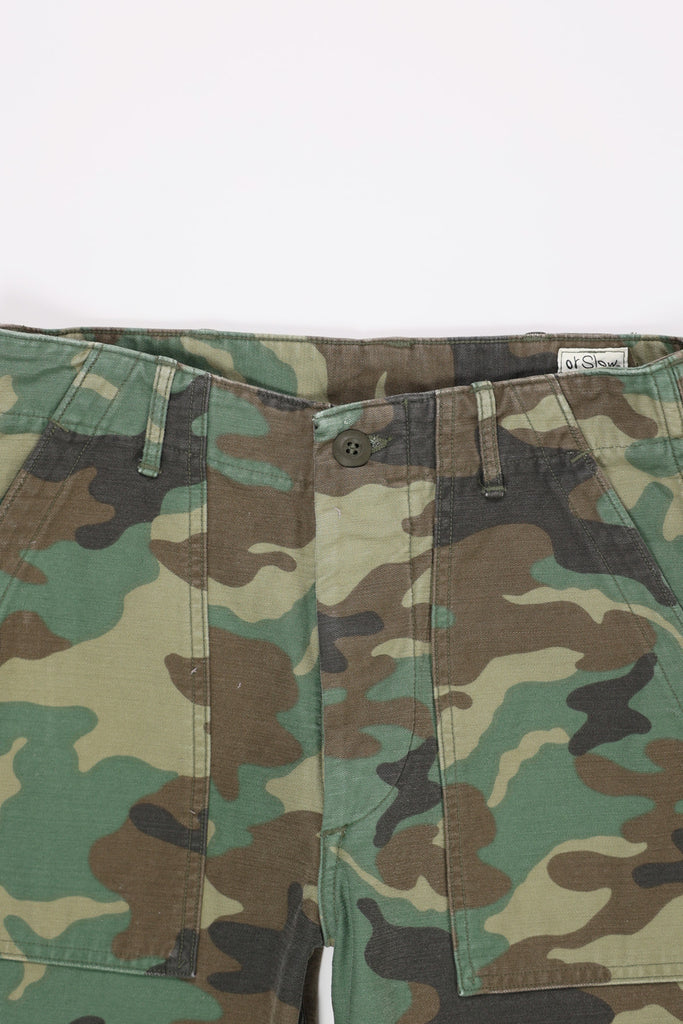 orSlow - US Army Fatigue Pant - Woodland Camo - Canoe Club