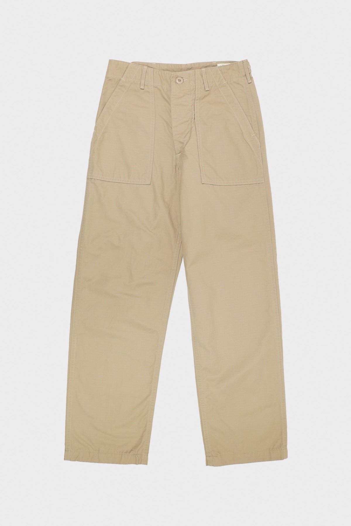 OrSlow US Army Fatigue Pants | Beige Ripstop | Canoe Club