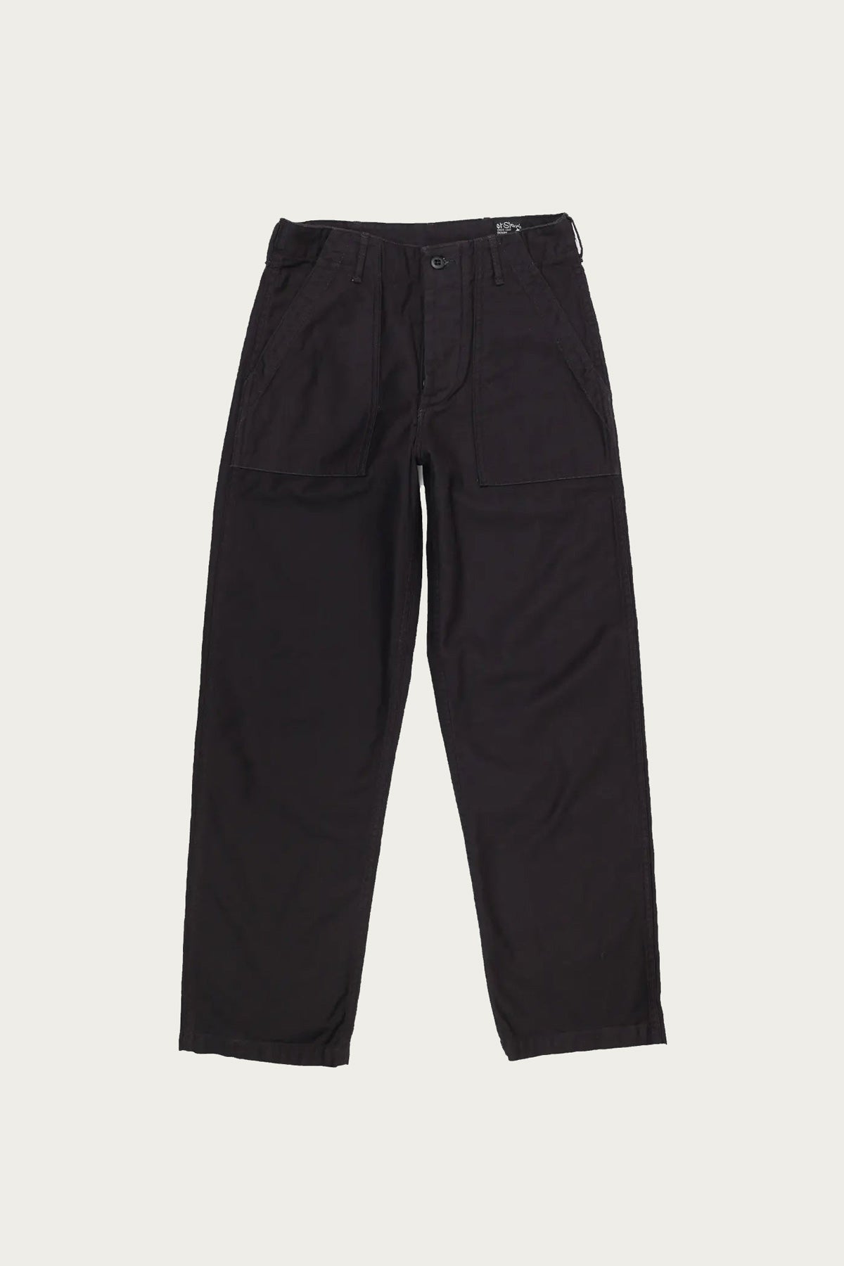 orSlow - US Army Fatigue Pants (Regular Fit) - Black - Canoe Club