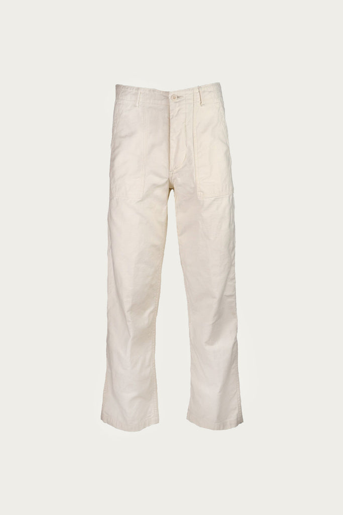 orSlow - US Army Fatigue Pants (Regular Fit) - Ecru - Canoe Club