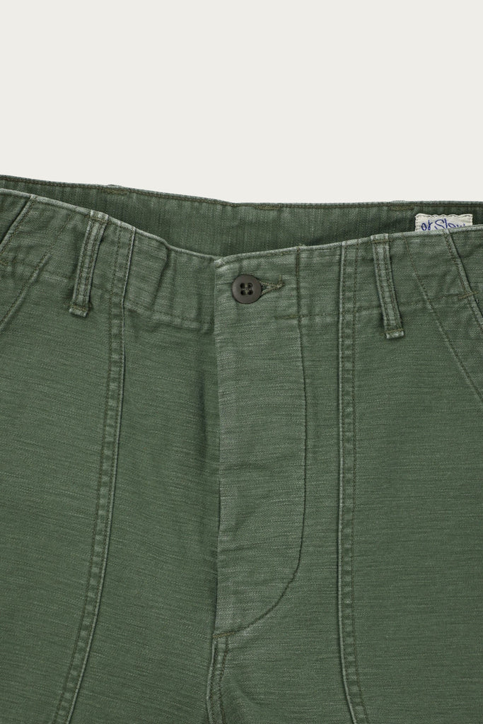 orSlow - US Army Fatigue Pants (Regular Fit) - Green Used - Canoe Club