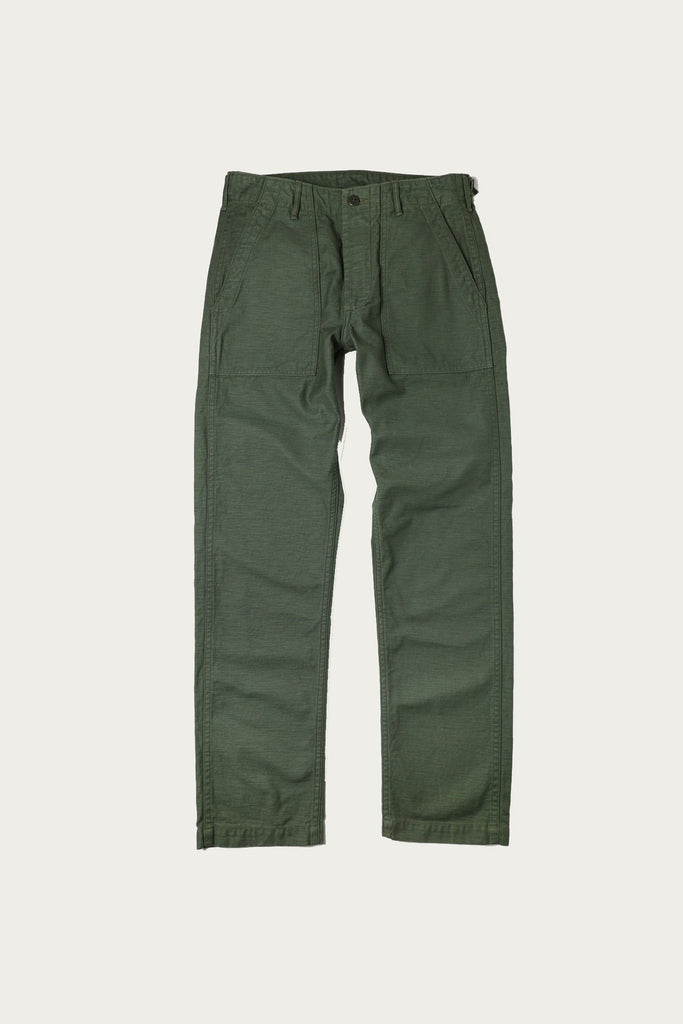 orSlow - Slim Fit Fatigue Pants - Green - Canoe Club