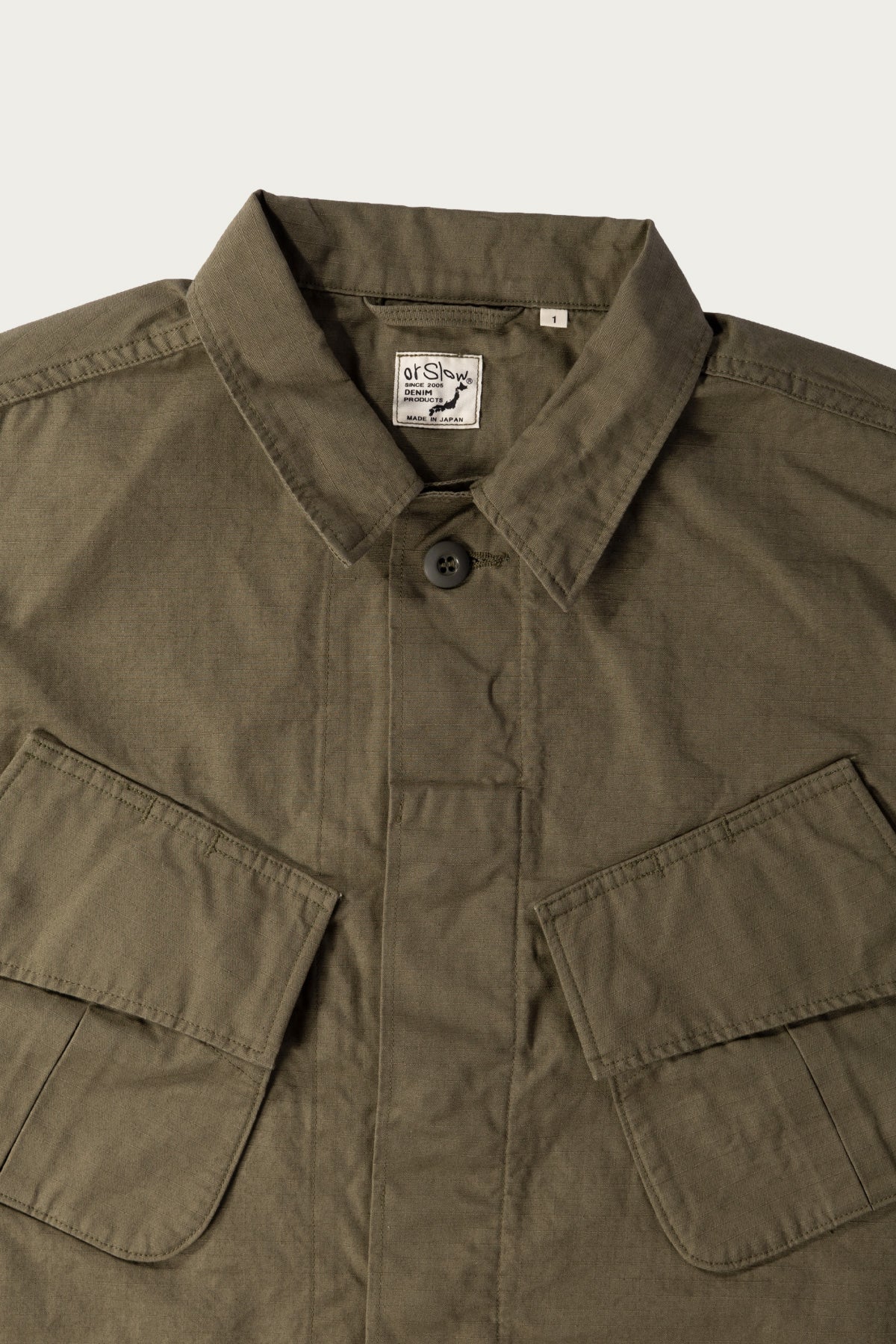 orSlow - U.S. Army Tropical Jacket - Army Green - Canoe Club