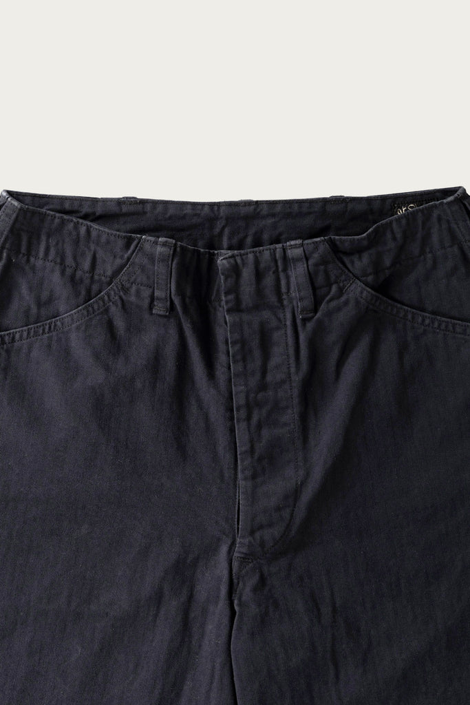orSlow - USMC Herringbone Wide Fit Utility Trousers - Dark Navy - Canoe Club