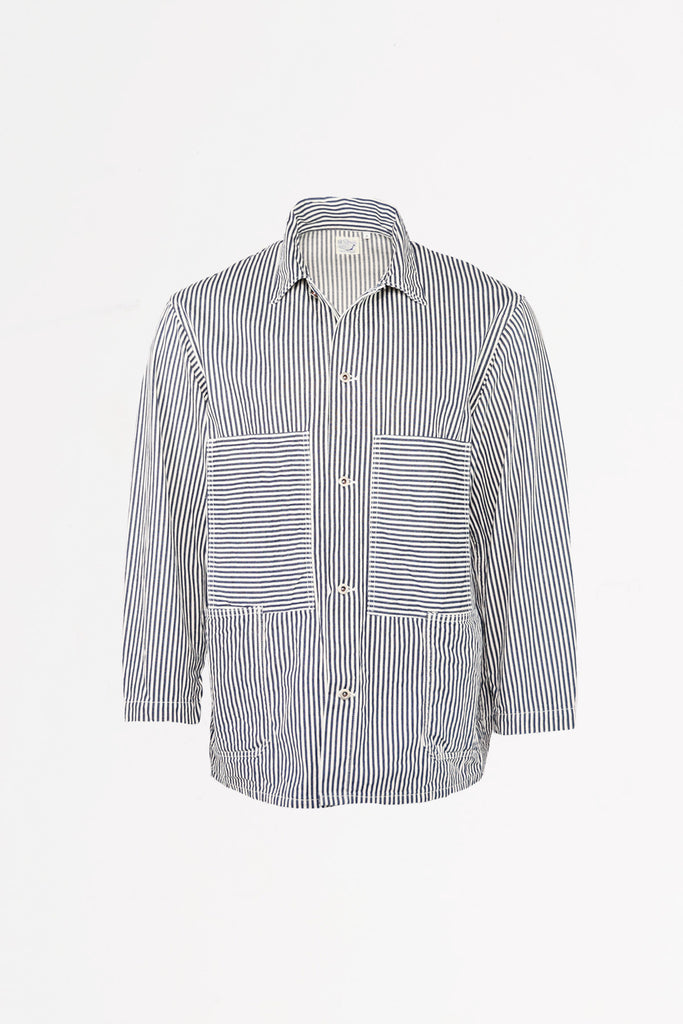 orSlow - Utility Coverall - Hickory Stripe - Canoe Club