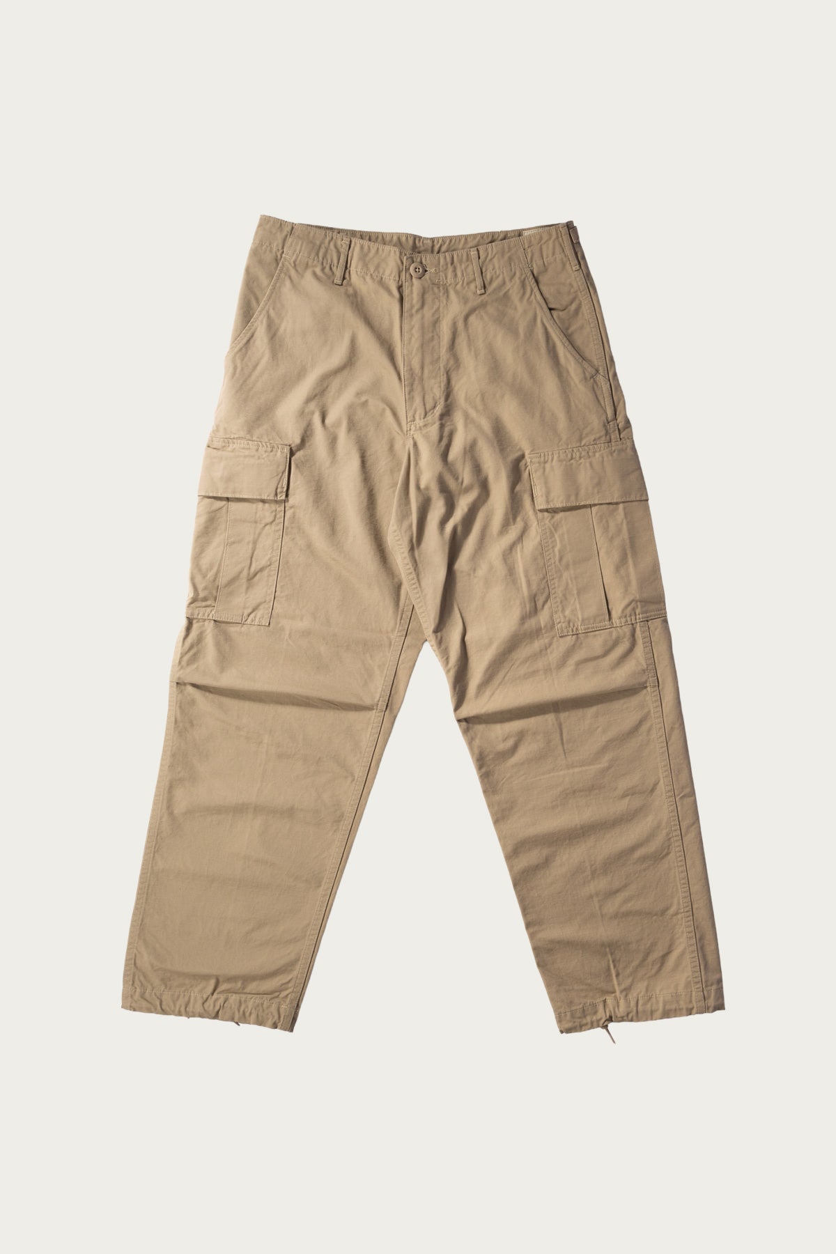 orSlow - Vintage Fit 6 Pocket Cargo Pants - Beige - Canoe Club