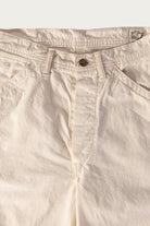 orSlow - Wide Fit 30's Painter Pants - Ecru - Canoe Club
