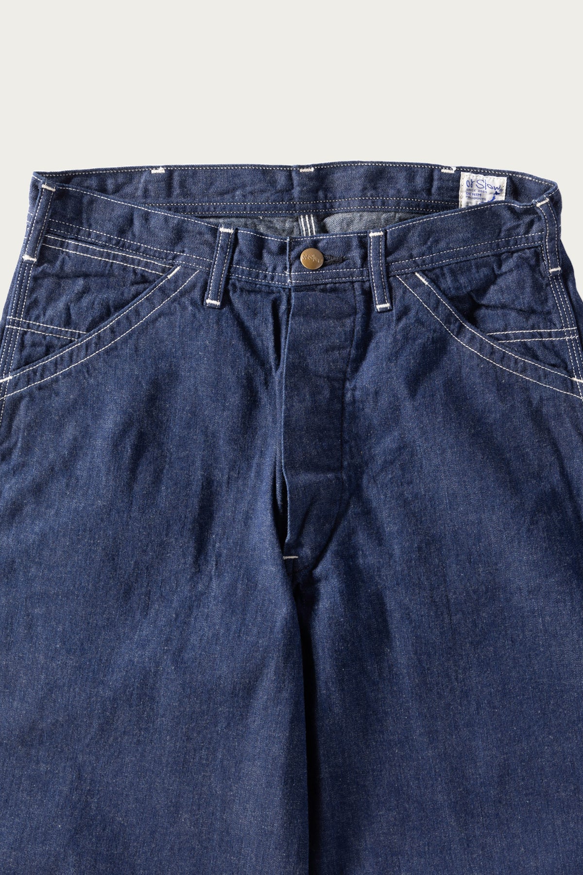 orSlow - Wide Fit 30's Painter Pants - One Wash - Canoe Club