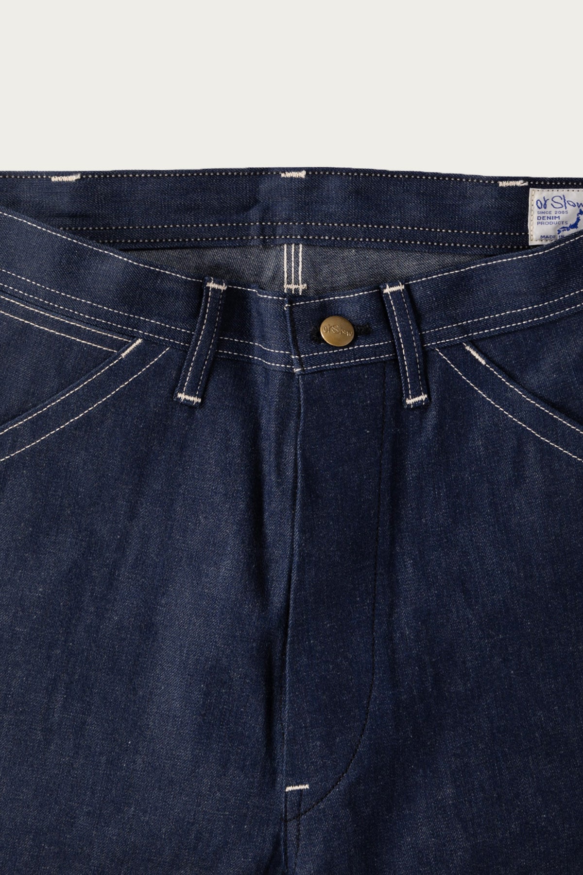 orSlow - Wide Fit 30's Painter Pants - Rigid - Canoe Club