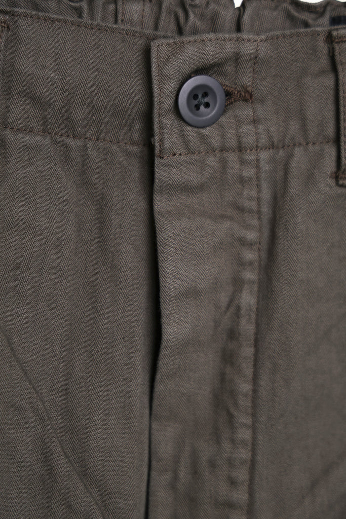 orSlow - Wide Fit French Work Pants - Coffee Brown - Canoe Club