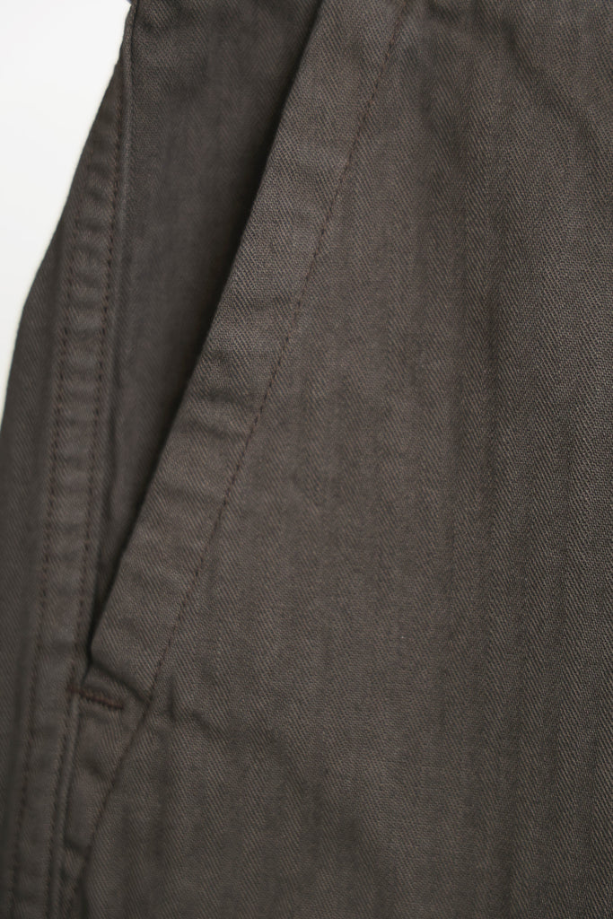 orSlow - Wide Fit French Work Pants - Coffee Brown - Canoe Club