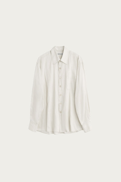 トップス ABOVESHIRT / FADEDBONEWINDSTRIPE LYOCELL Our Legacy Above Shirt | Faded Bone Windstripe Lyocell | Canoe Club